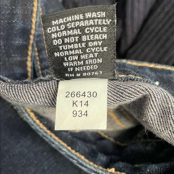 Victoria’s Secret VS Pencil Skinny London Jean Dark Wash - Picture 7 of 8